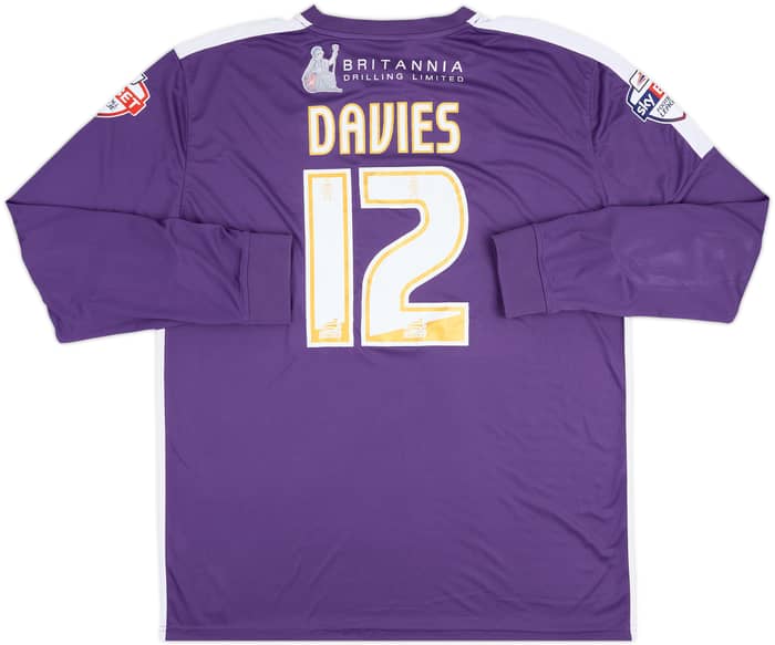 2014-15 Barnsley GK Shirt Davies #12 - 9/10 - (XXL)
