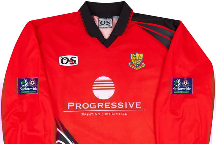 1998-99 Southend Match Issue Away L/S Shirt #13