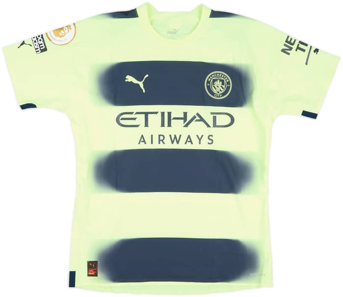 2022-23 Manchester City Match Issue Third Shirt Sergio Gómez #21