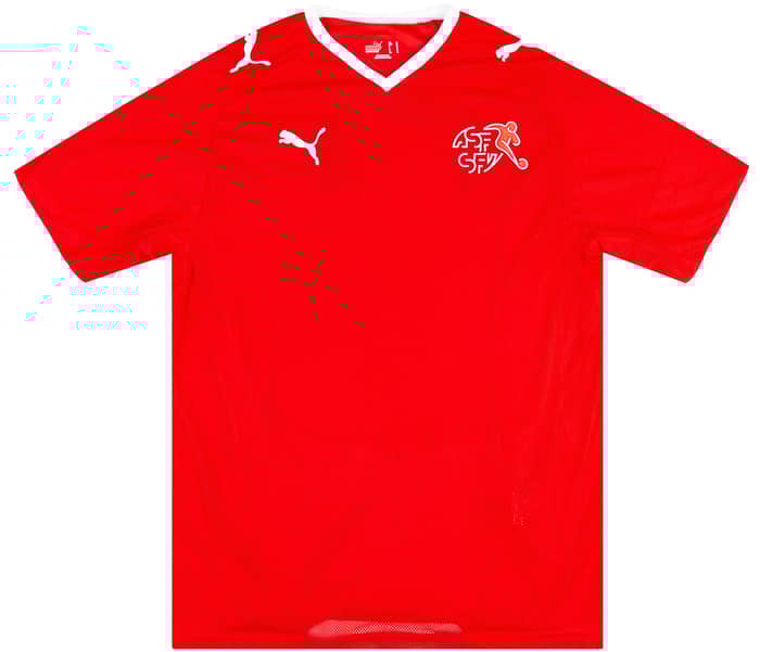 2008-10 Switzerland Home Shirt  - 8/10 - (S)