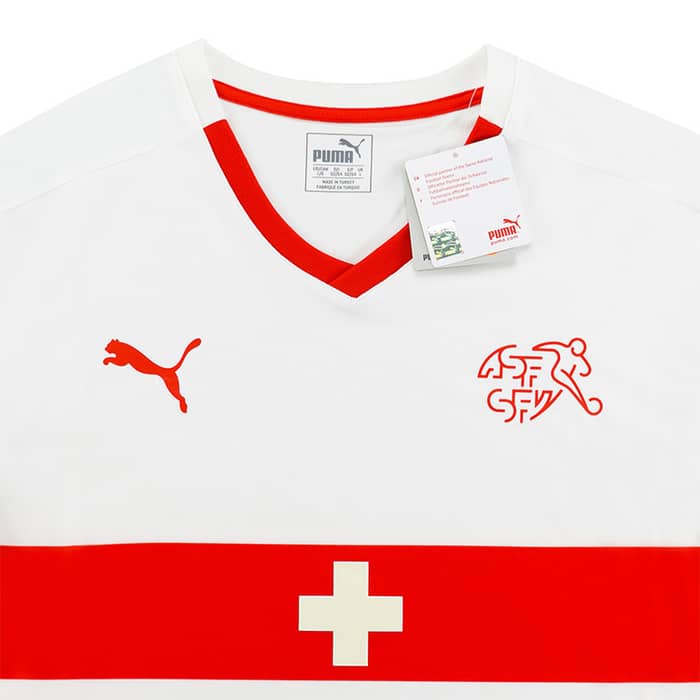 2016-17 Switzerland Player Issue Away L/S Shirt (PRO Fit) - NEW