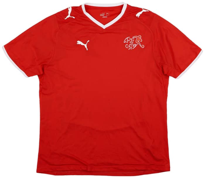 2008-10 Switzerland Home Shirt  - 8/10 - (S)