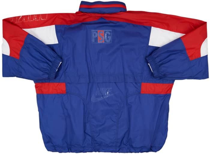 1996-97 Paris Saint-Germain Nike Hooded Rain Jacket - 6/10 - (XL)