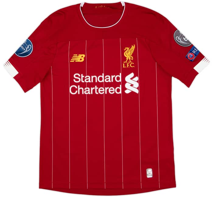 2019-20 Liverpool Home Shirt Virgil #4 - 10/10 - (S)
