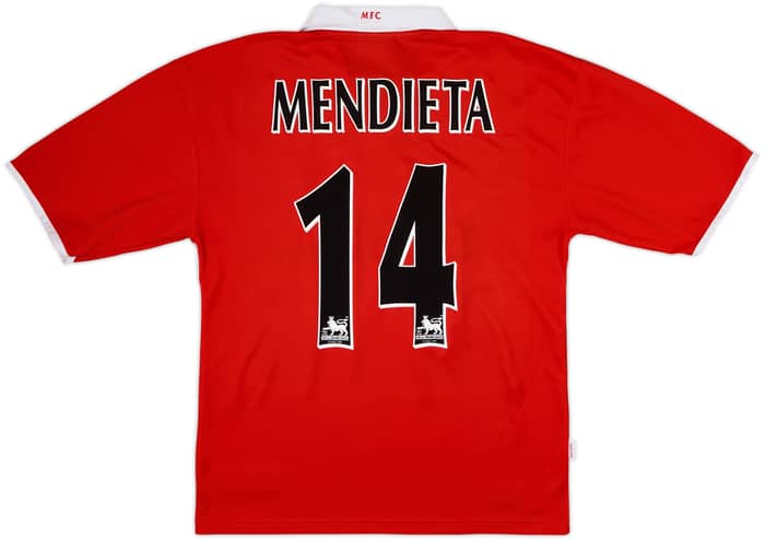 2004 Middlesbrough Home Shirt Mendieta #14 - 7/10 - (M)