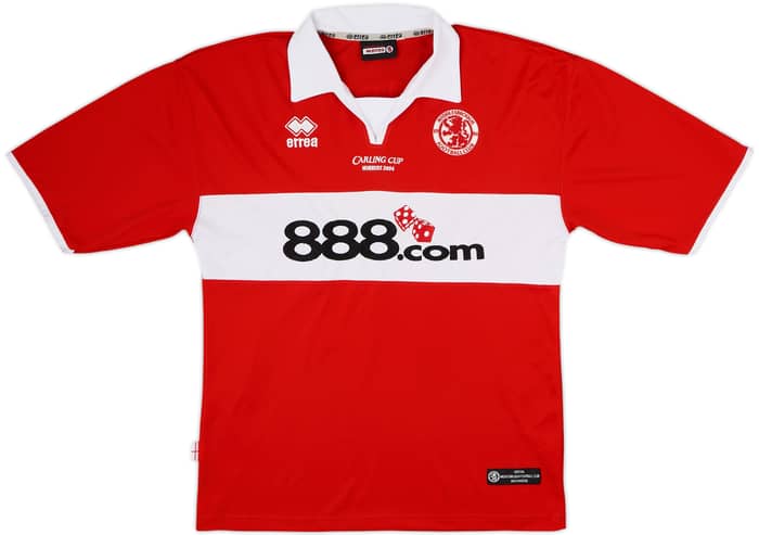 2004 Middlesbrough Home Shirt Mendieta #14 - 7/10 - (M)