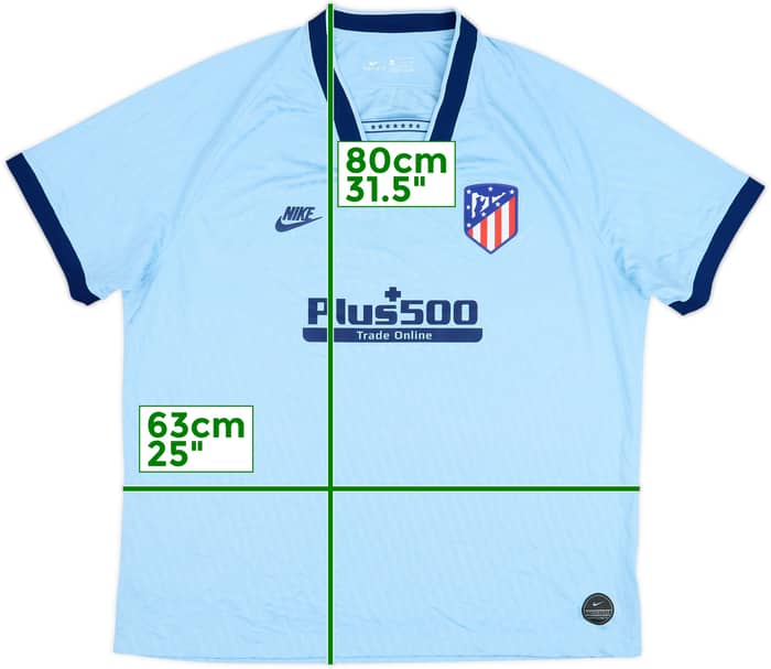 2019-20 Atletico Madrid Third Shirt - 9/10 - (XXL)
