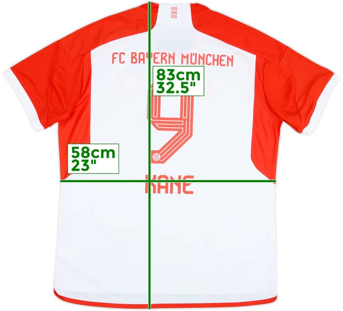 2023-24 Bayern Munich Home Shirt Kane #9 - 8/10 - (XL)