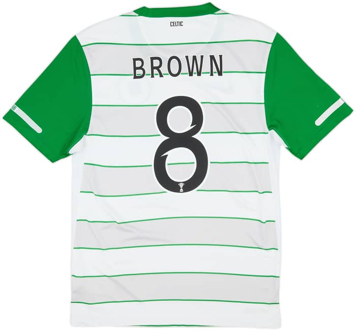 2011-12 Celtic Away Shirt Brown #8 - 7/10 - (S)