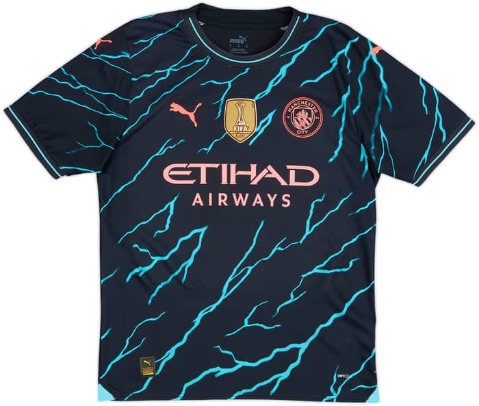 2023-24 Manchester City Third Shirt Foden #47 - 8/10 - (M)
