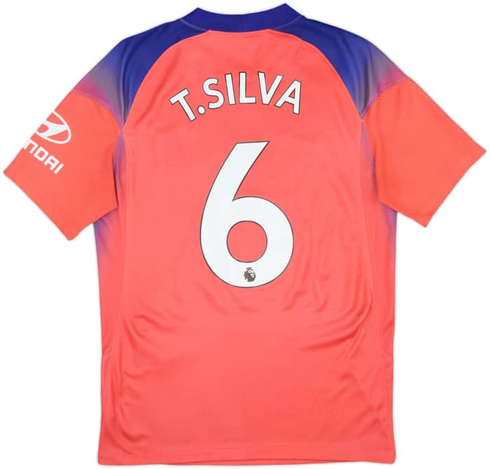 2020-21 Chelsea Third Shirt T.Silva #6 - 5/10 - (S)