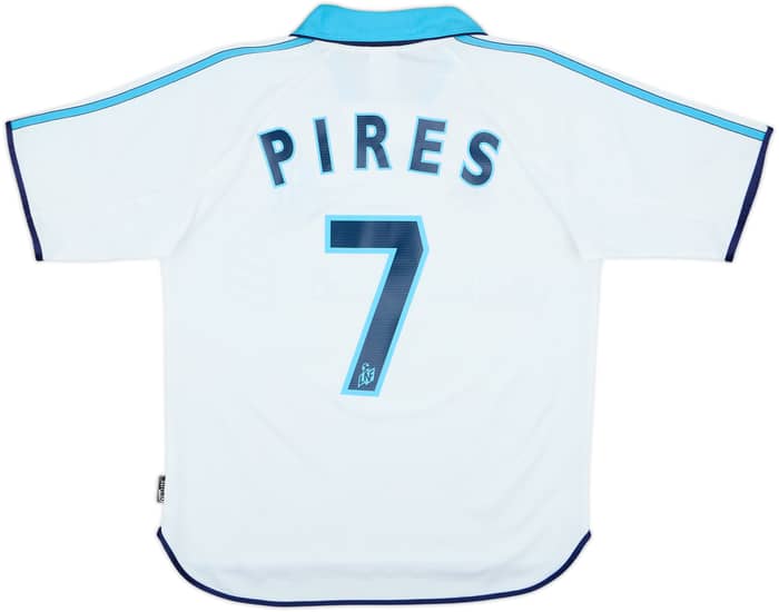 1999-00 Olympique Marseille Home Shirt Pires #7 - 8/10 - (Y)