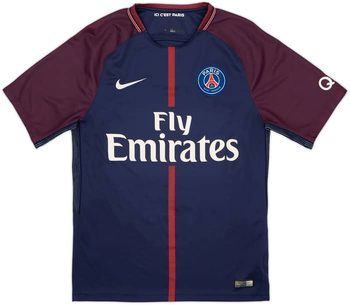 2017-18 Paris Saint-Germain Home Shirt Neymar Jr #10 - 8/10 - (S)