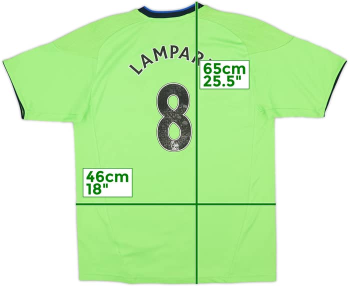 2010-11 Chelsea Third Shirt Lampard #8 - 7/10 - (L.Boys)