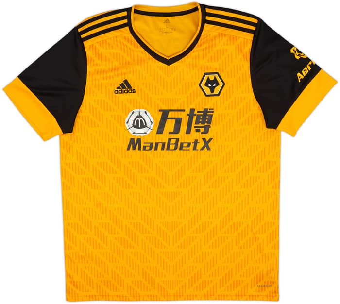 2020-21 Wolves Home Shirt Neves #8 - 8/10 - (L)