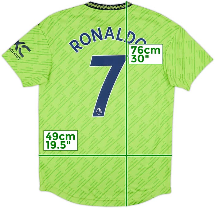 2022-23 Manchester United Authentic Third Shirt Ronaldo #7 - 7/10 - (M)
