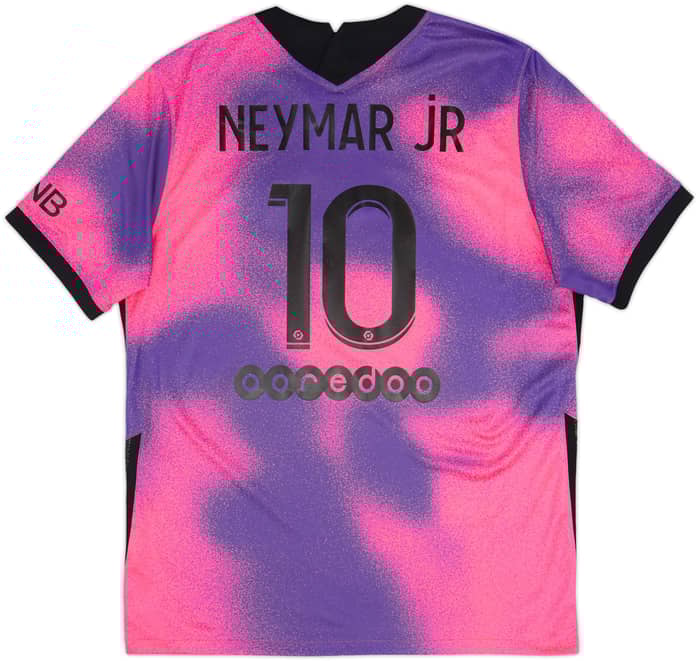 2020-21 Paris Saint-Germain Fourth Shirt Neymar Jr #10 - 8/10 - (L)