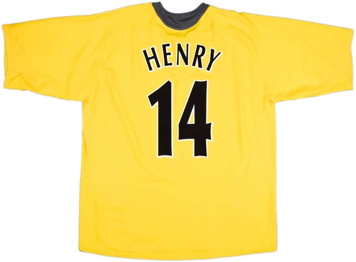 2005-06 Arsenal Away Shirt Henry #14 - 8/10 - (XXL)