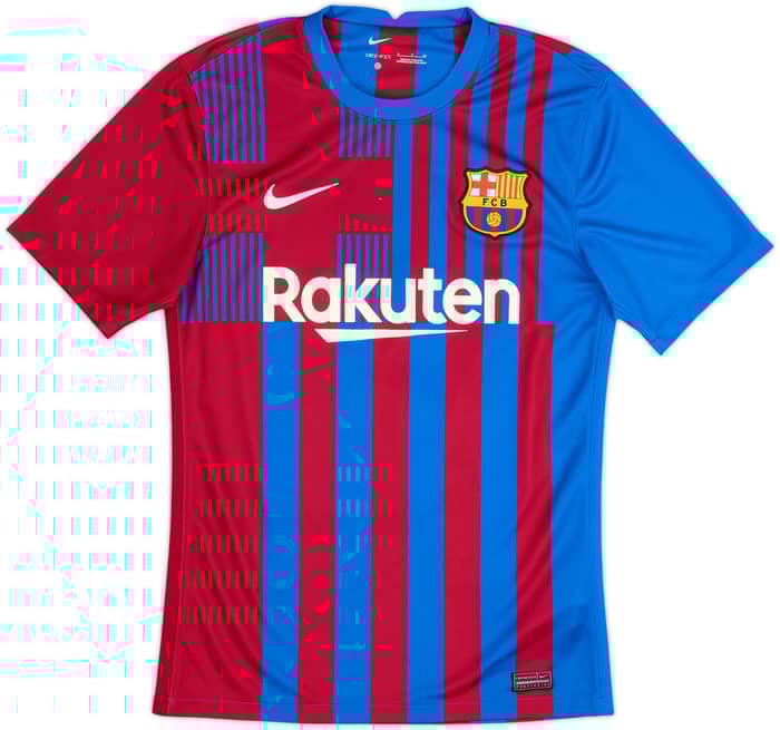 2021-22 Barcelona Home Shirt Pedri #16 - 9/10 - (S)
