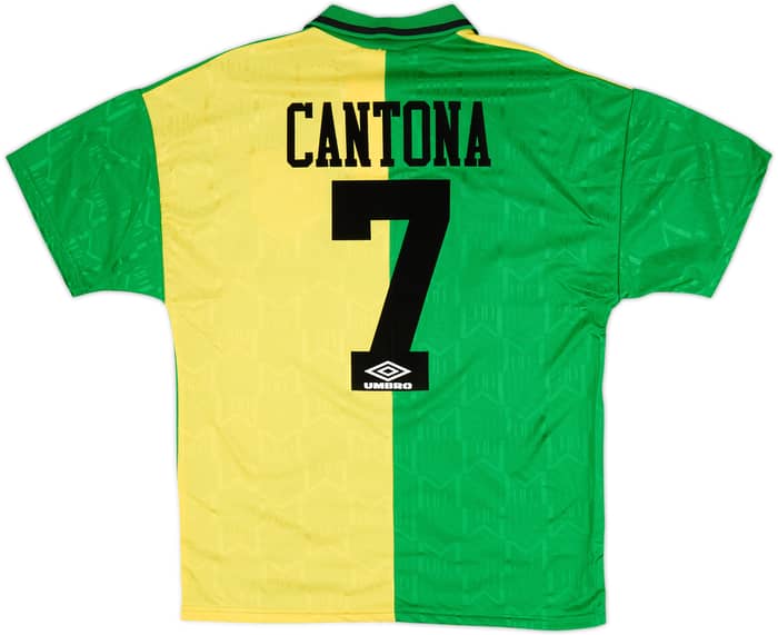 1992-94 Manchester United Third Shirt Cantona #7 - 9/10 - (M)