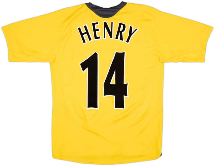 2005-06 Arsenal Away Shirt Henry #14 - 8/10 - (XL.Boys)