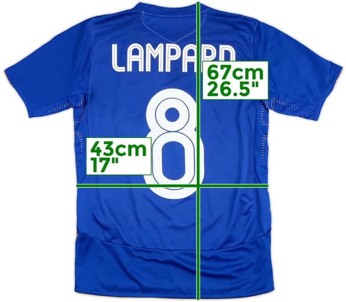2005-06 Chelsea Centenary Home Shirt Lampard #8 - 8/10 - (XL.Boys)