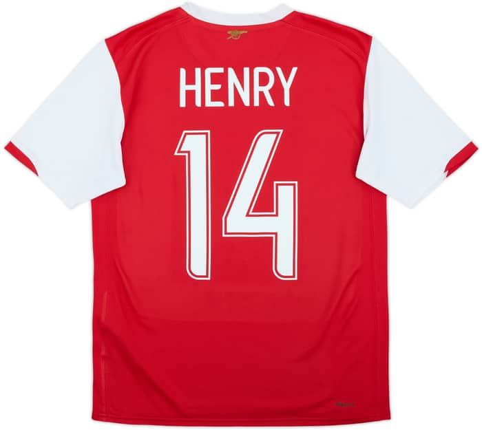 2006-08 Arsenal Home Shirt Henry #14 - 7/10 - (XL.Boys)
