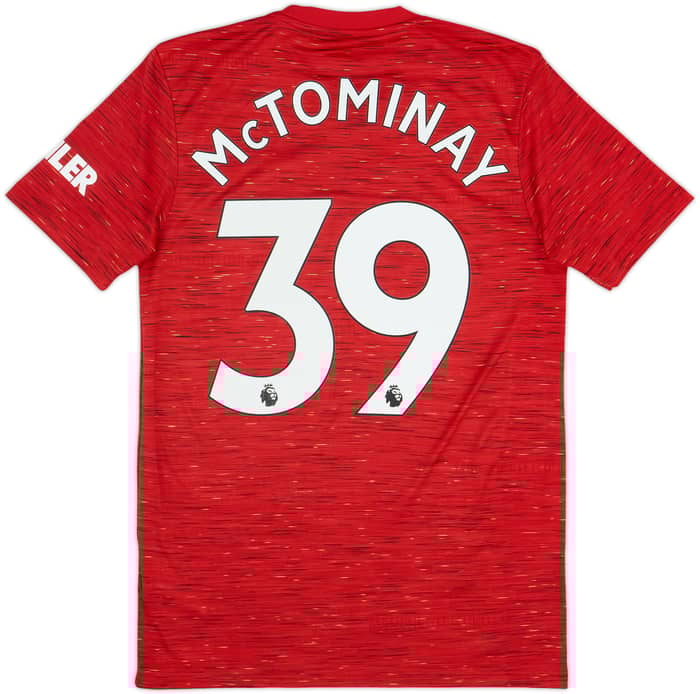 2020-21 Manchester United Home Shirt McTominay #39 - 9/10 - (S)