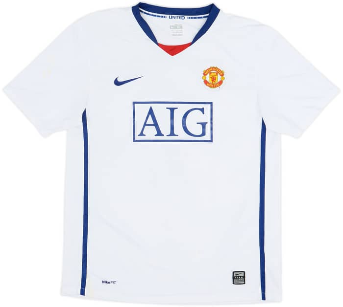 2008-10 Manchester United Away Shirt Ronaldo #7 - 6/10 - (XL.Boys)