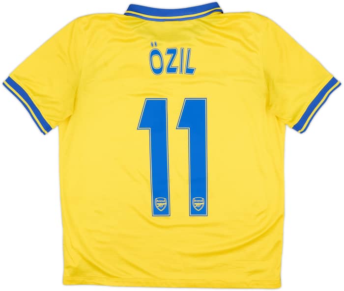 2013-14 Arsenal Away Shirt Ozil #11 - 6/10 - (XL.Boys)