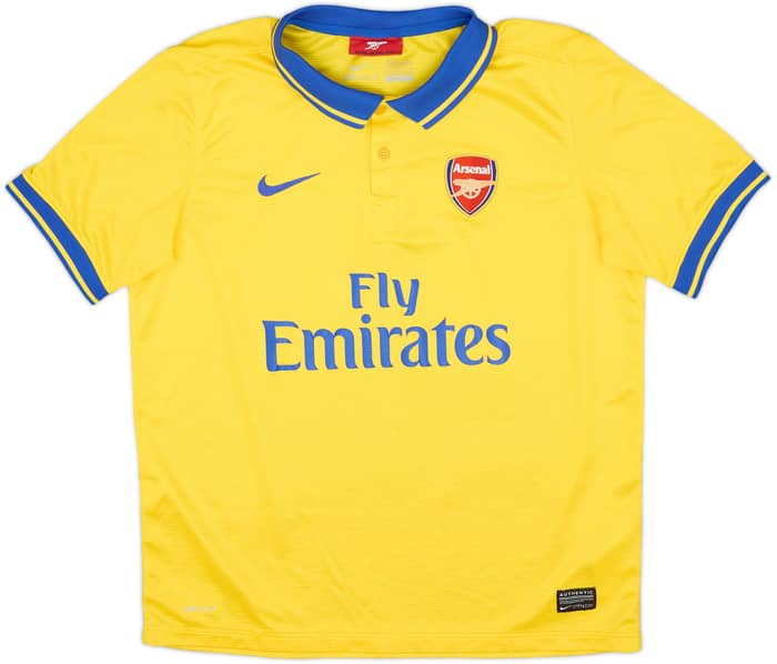 2013-14 Arsenal Away Shirt Ozil #11 - 8/10 - (XL.Boys)