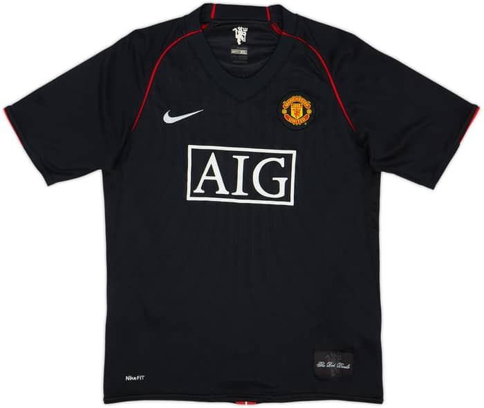 2007-08 Manchester United Away Shirt Ronaldo #7 - 7/10 - (XL.Boys)