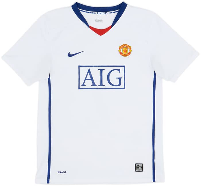2008-10 Manchester United Away Shirt Ronaldo #7 - 7/10 - (XL.Boys)