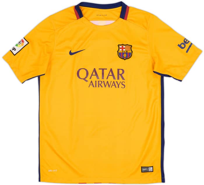 2015-16 Barcelona Away Shirt Neymar #11 - 8/10 - (XL.Boys)