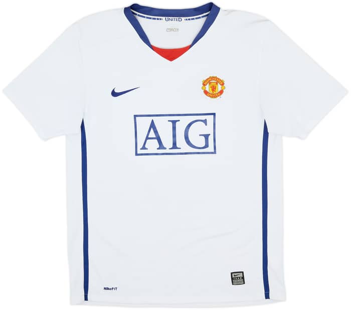 2008-10 Manchester United Away Shirt Ronaldo #7 - 8/10 - (XL.Boys)