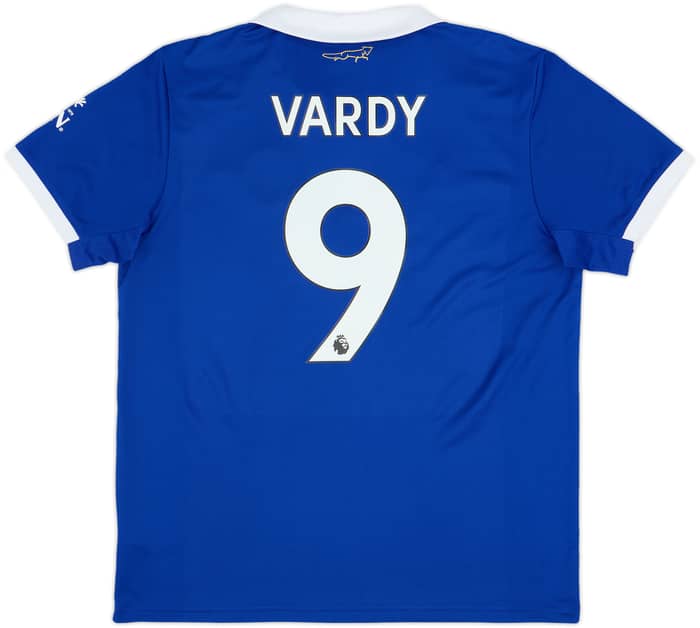 2022-23 Leicester Home Shirt Vardy #9 - 9/10 - (L)