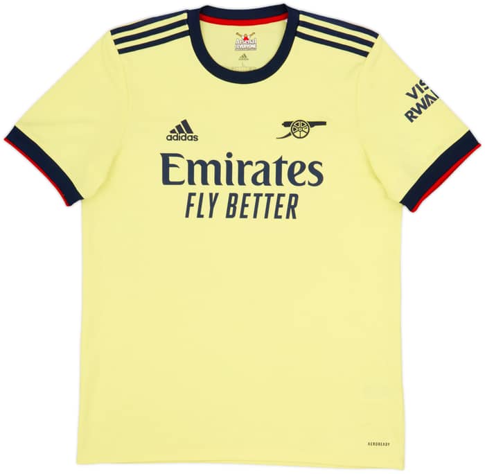 2021-22 Arsenal Away Shirt Saka #7 - 6/10 - (L)