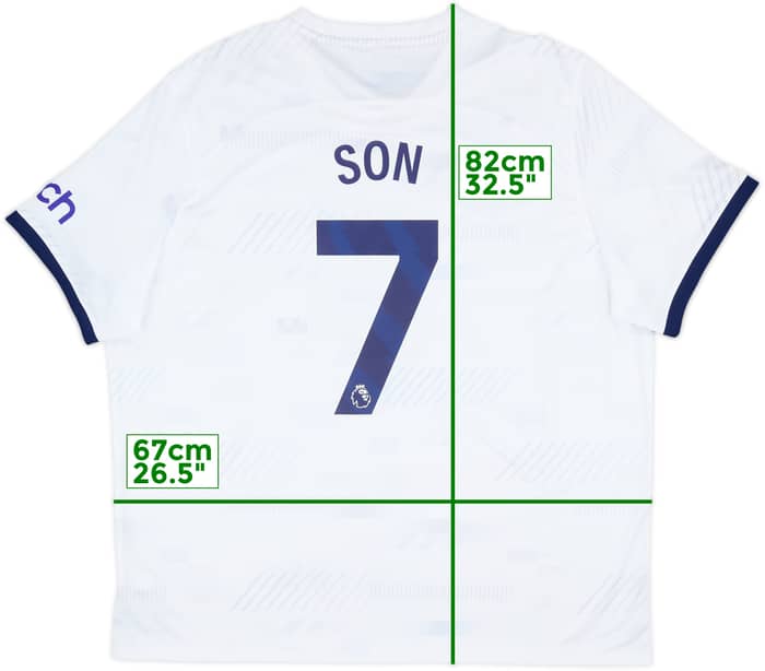 2023-24 Tottenham Home Shirt Son #7 - 9/10 - (3XL)
