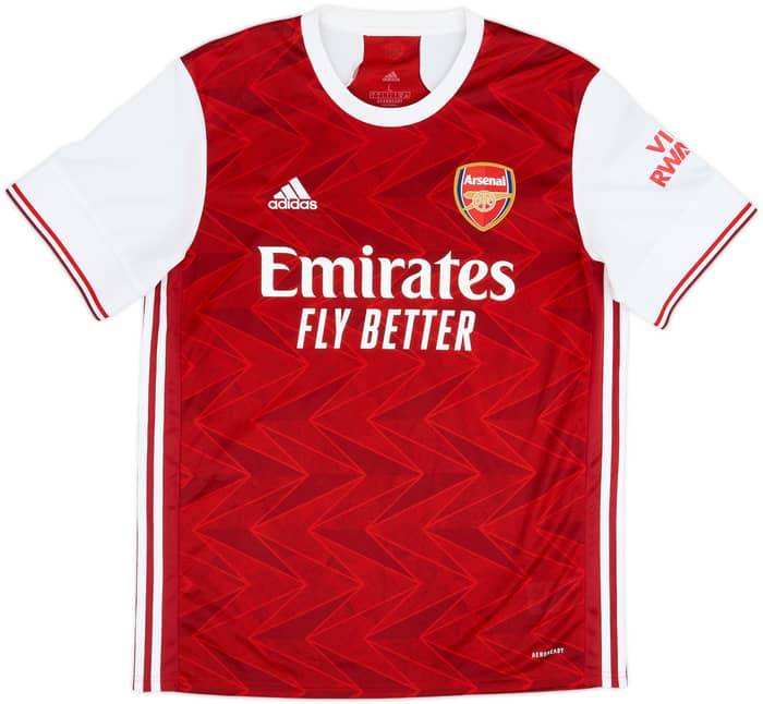 2020-21 Arsenal Home Shirt Saka #7 - 7/10 - (L)