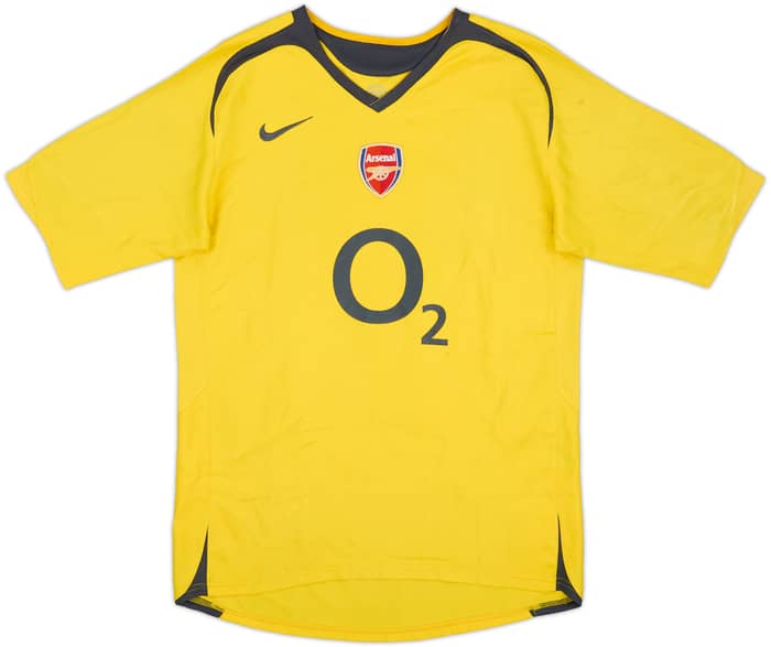 Camiseta de visitante del Arsenal 2005-06 Henry #14 - 7/10 - (XL.Niños)