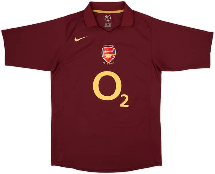 2005-06 Arsenal Home Shirt Henry #14 - 9/10 - (M)