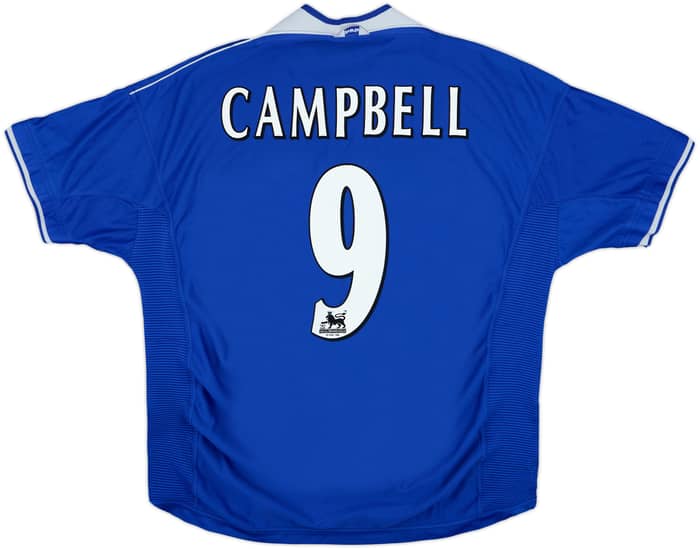 1999-00 Everton Home Shirt Campbell #9 - 6/10 - (XXL)