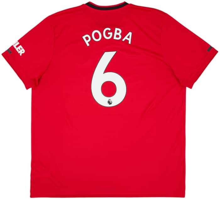 2019-20 Manchester United Home Shirt Pogba #6 - 10/10 - (XXL)