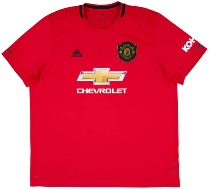 2019-20 Manchester United Home Shirt Pogba #6 - 10/10 - (XXL)