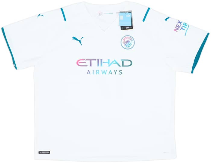 2021-22 Manchester City Away Shirt De Bruyne #17 (3XL)