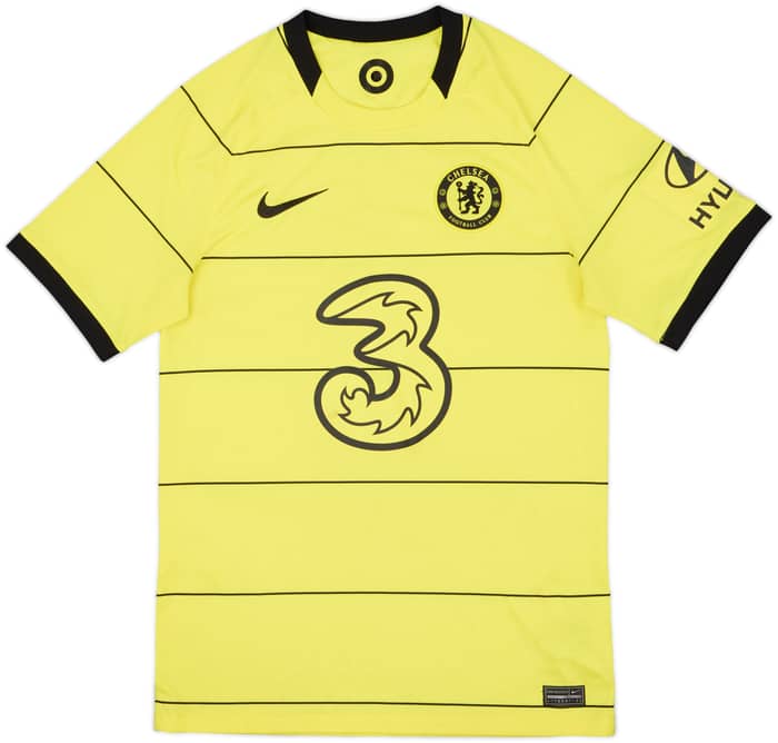 2021-22 Chelsea Away Shirt T.Silva #6 - 7/10 - (S)