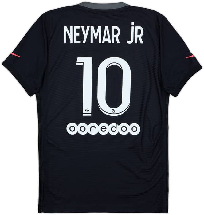 2021-22 Paris Saint-Germain Authentic Third Shirt Neymar Jr #10 - 8/10 - (S)