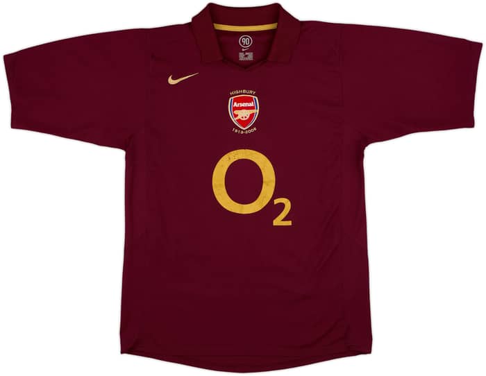 2005-06 Arsenal Home Shirt Henry #14 - 7/10 - (M)