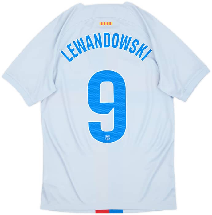 2022-23 Barcelona Third Shirt Lewandowski #9 - 8/10 - (S)