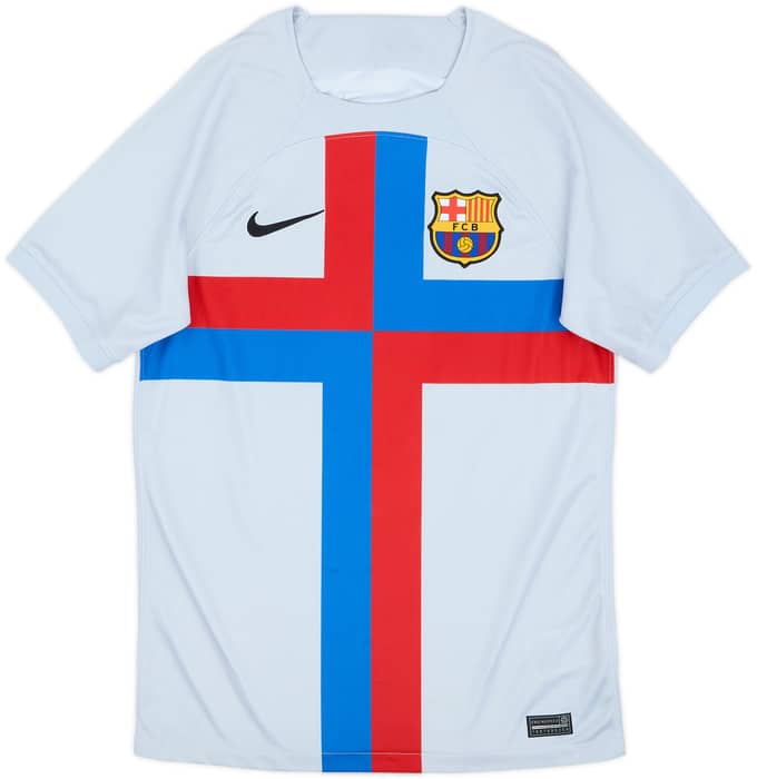 2022-23 Barcelona Third Shirt Lewandowski #9 - 8/10 - (S)